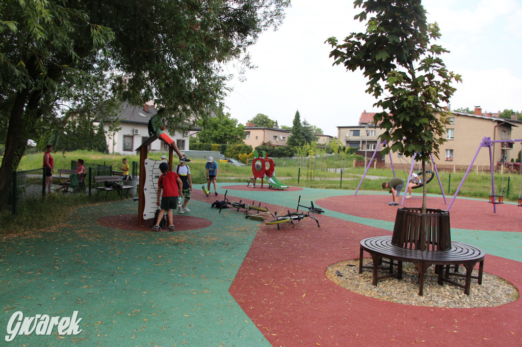 Planty w Radzionkowie. Aktywny czas dla dzieci i dorosłych