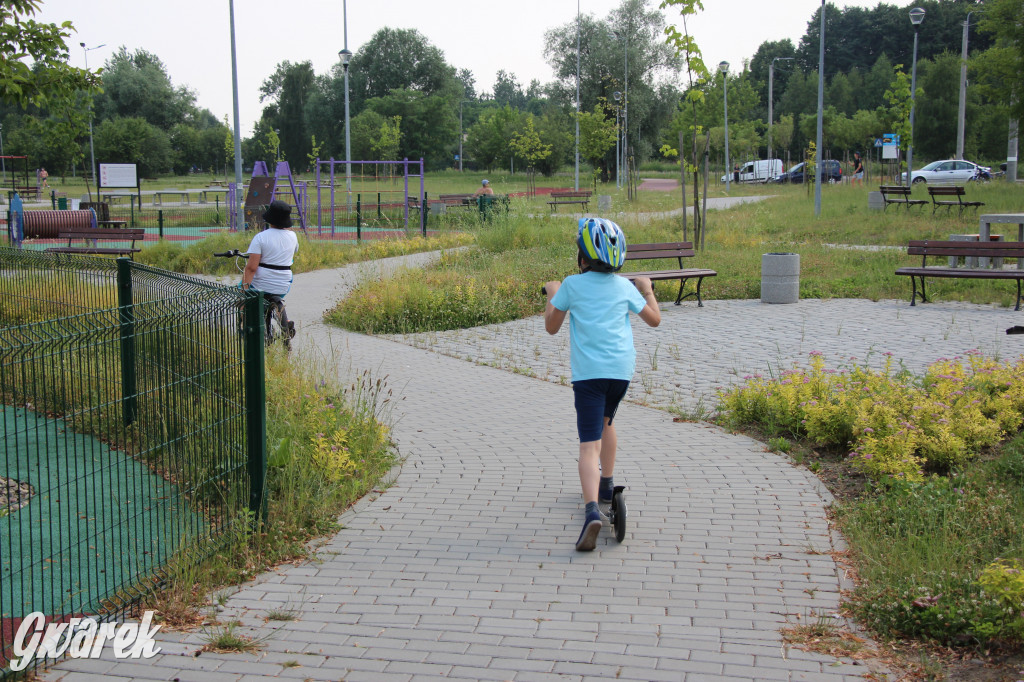 Planty w Radzionkowie. Aktywny czas dla dzieci i dorosłych