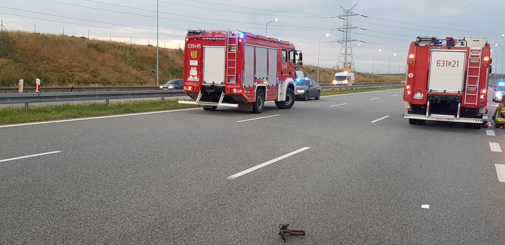Śmiertelny wypadek na A1. Kierowca zginął na miejscu
