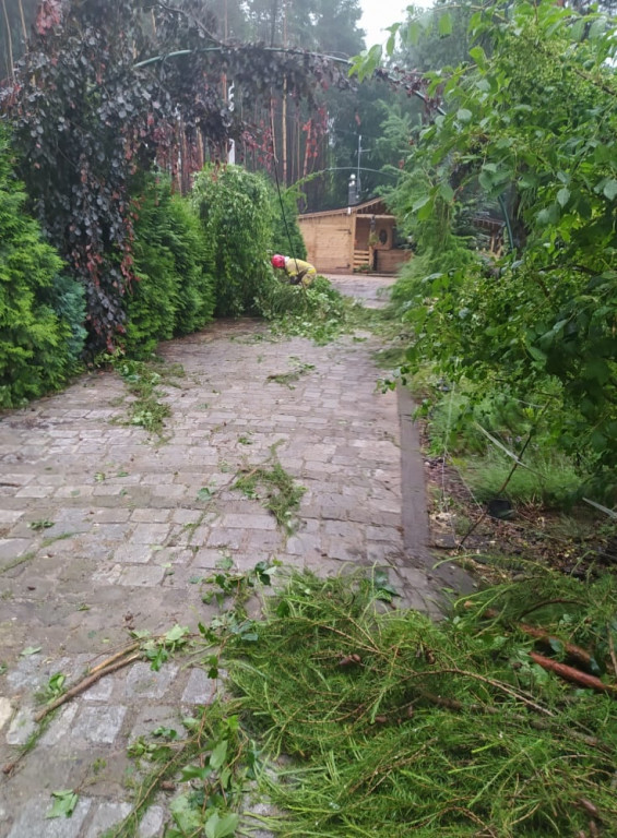Burza i silny wiatr. Nawałnice nad regionem