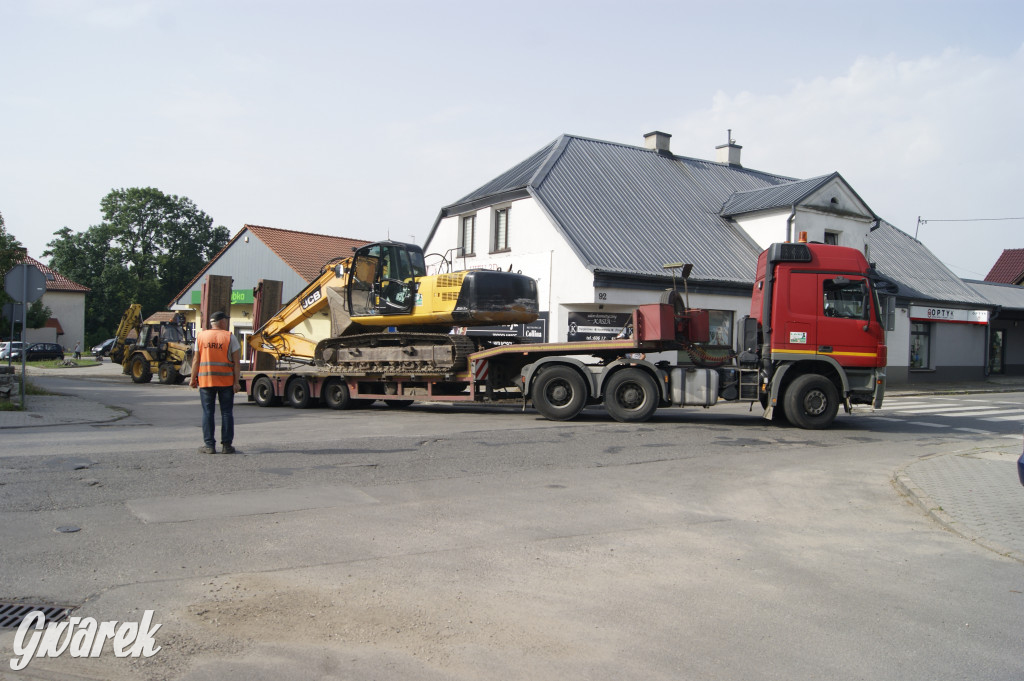Tak wygląda budowa mostu w Zbrosławicach