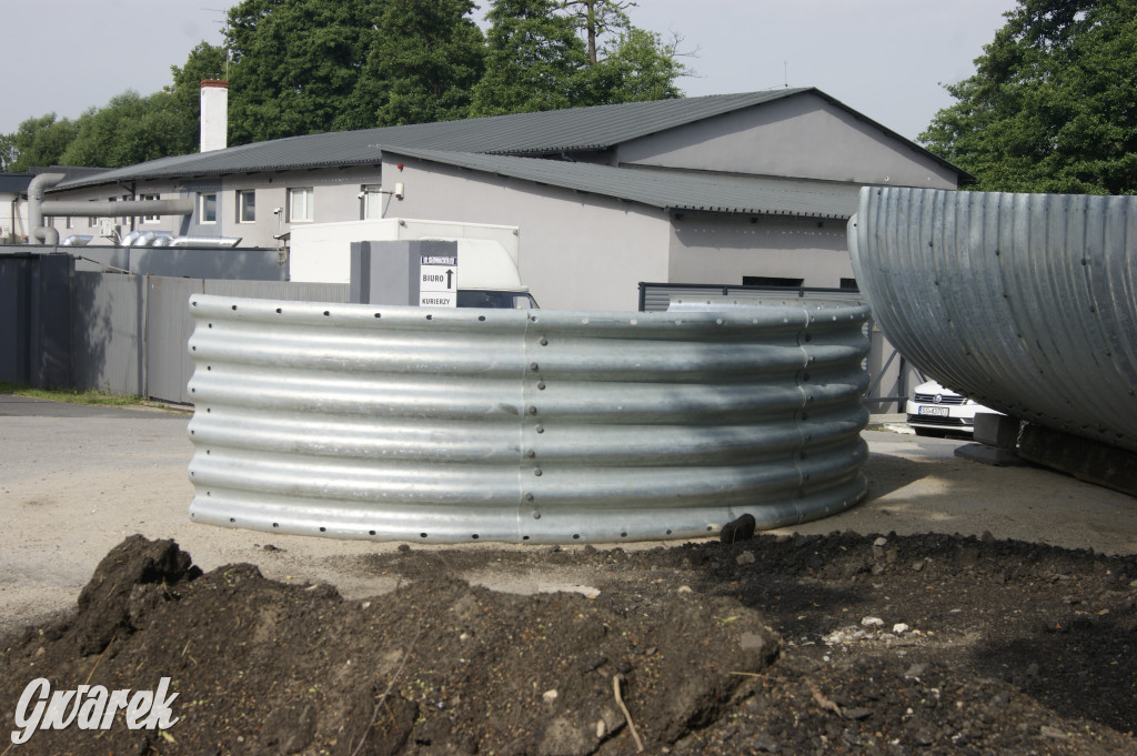 Tak wygląda budowa mostu w Zbrosławicach