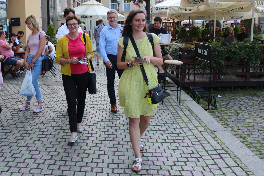 Politycy opozycji w Tarnowskich Górach