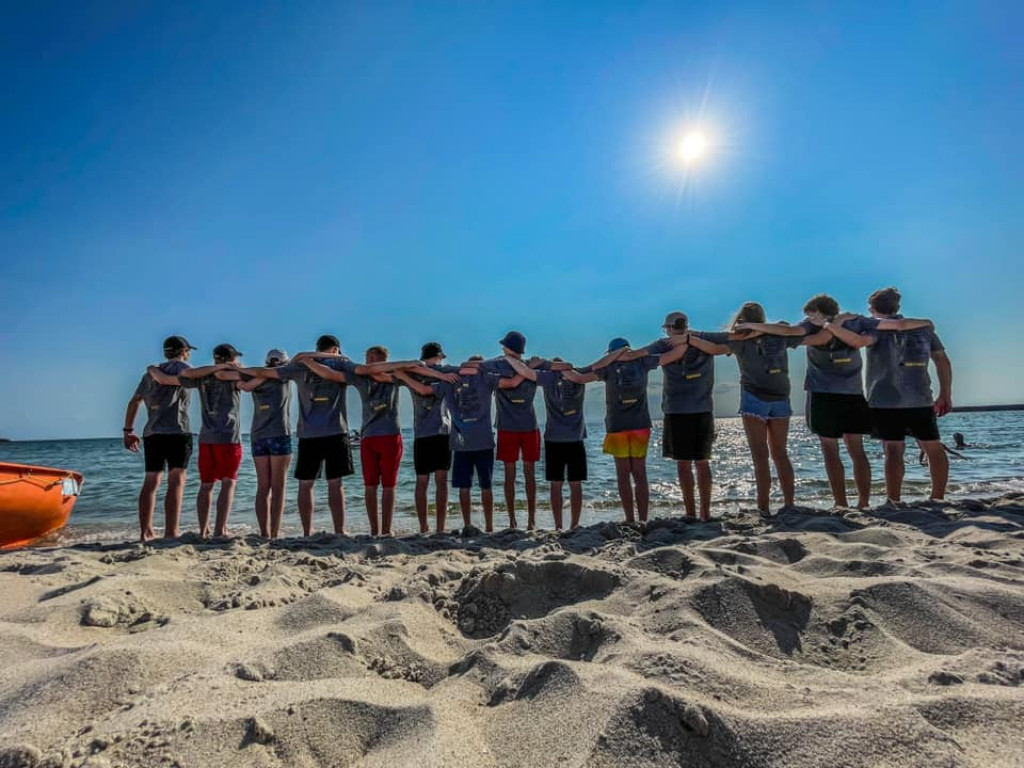 Wpław z Helu do Gdyni. Zawodnicy MKS Park Wodny dali radę!