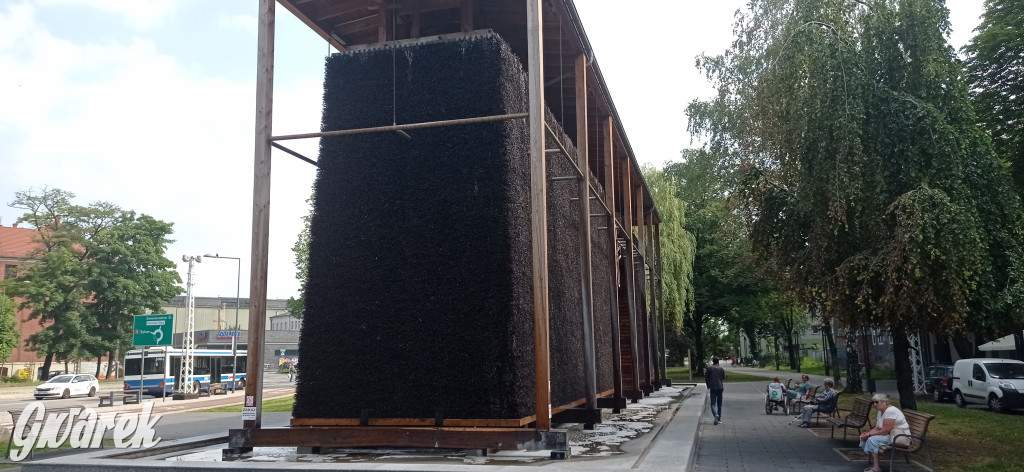 Koło się kręci, woda cieknie. Tężnia w mieście