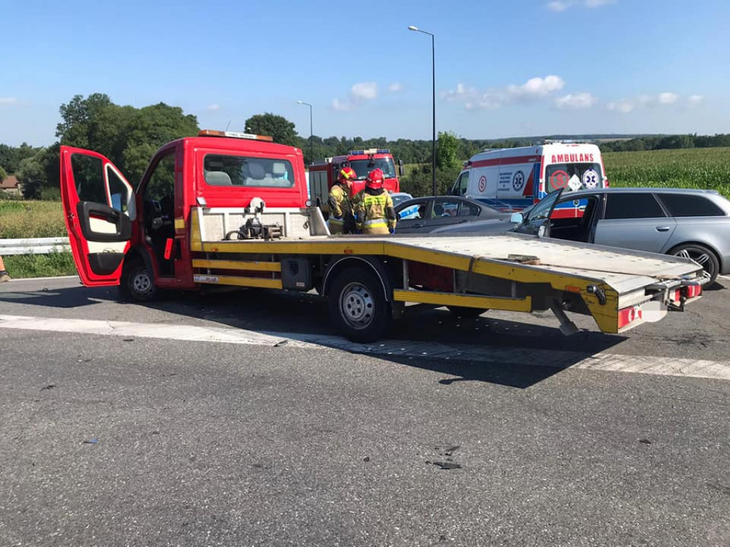 Wypadek na feralnym skrzyżowaniu