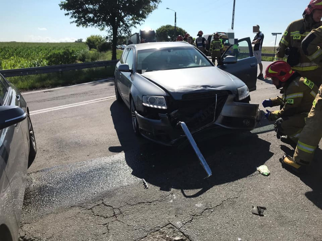 Wypadek na feralnym skrzyżowaniu