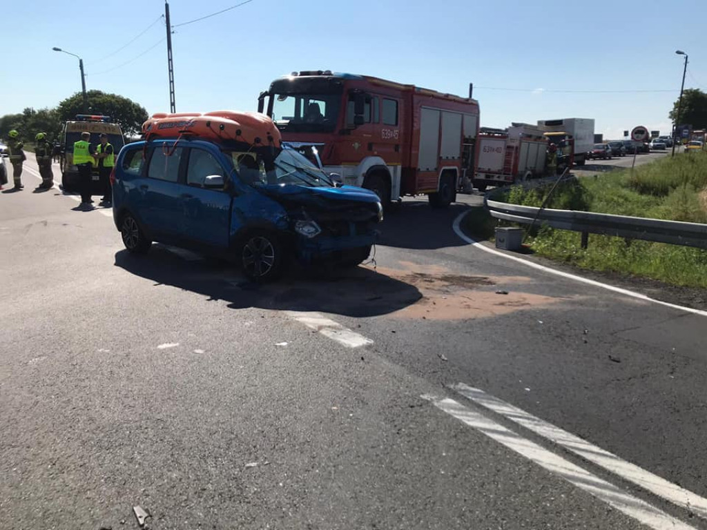 Wypadek na feralnym skrzyżowaniu