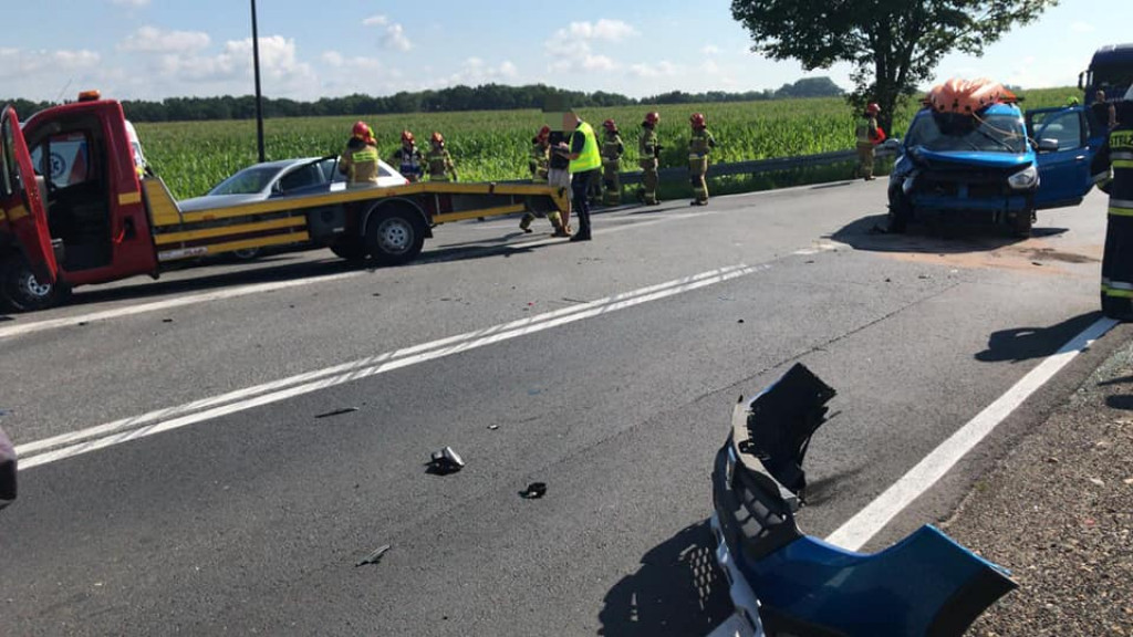 Wypadek na feralnym skrzyżowaniu