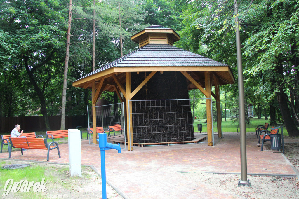 Tężnia solankowa prawie gotowa