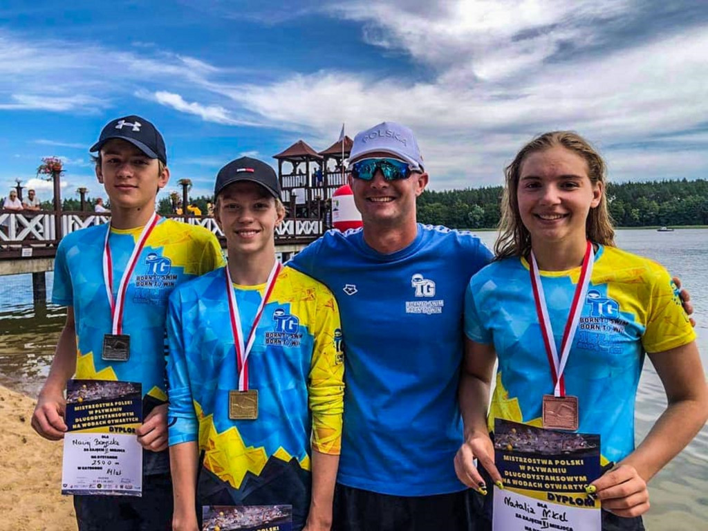 Trzy medale mistrzostw Polski dla  MKS Park Wodny