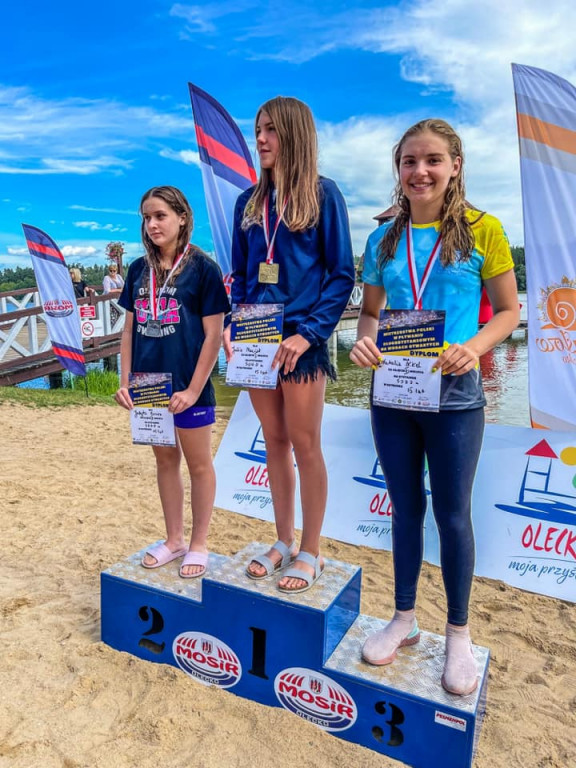 Trzy medale mistrzostw Polski dla  MKS Park Wodny