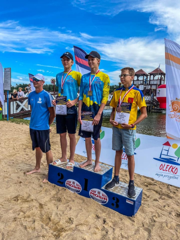 Trzy medale mistrzostw Polski dla  MKS Park Wodny