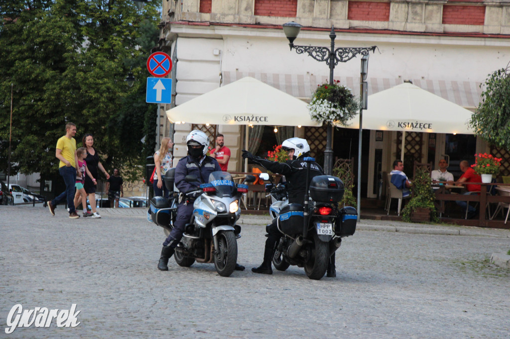 Tarnowskie Góry. Protest w obronie wolnych mediów