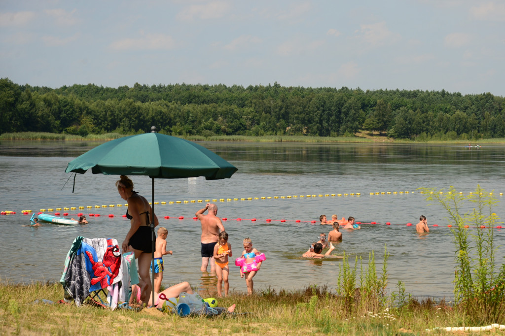Popołudnie nad zalewem Nakło-Chechło