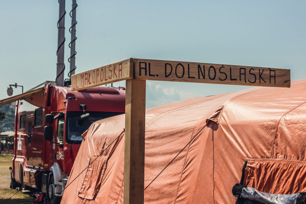 Strażacy w Grecji w obiektywie Piotra Zwarycza