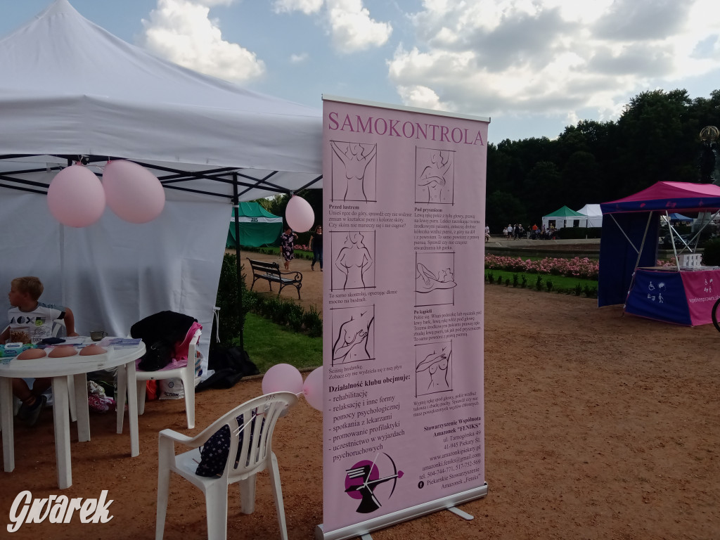 MIasteczko zdrowia w świerklanieckim parku