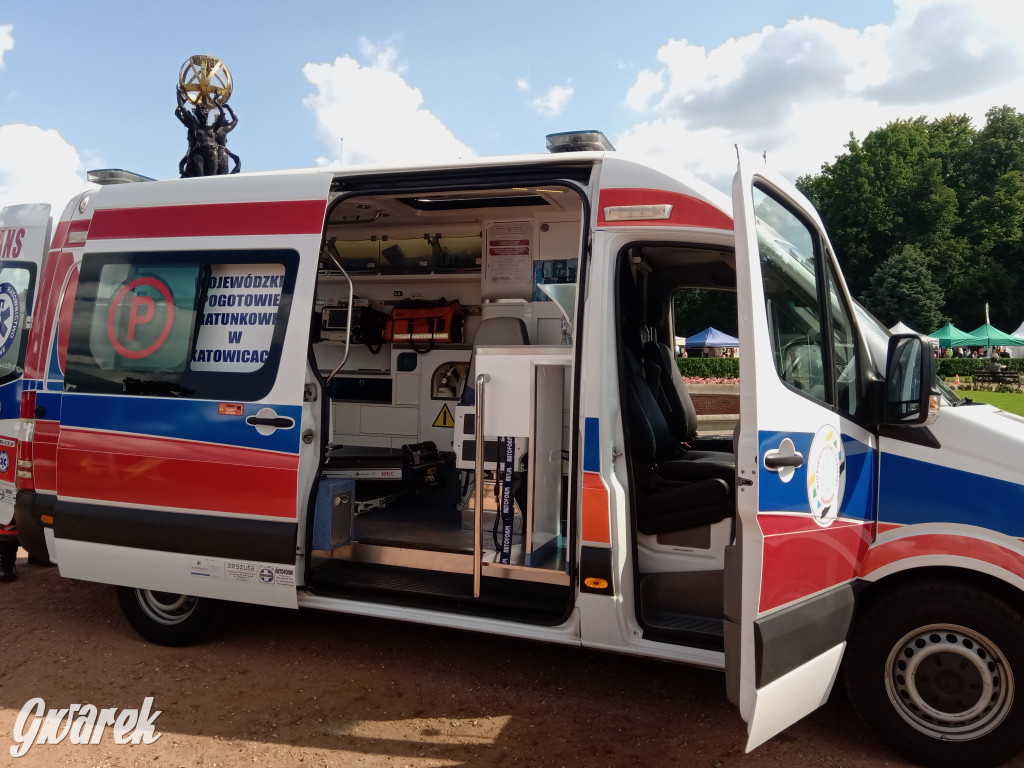 MIasteczko zdrowia w świerklanieckim parku