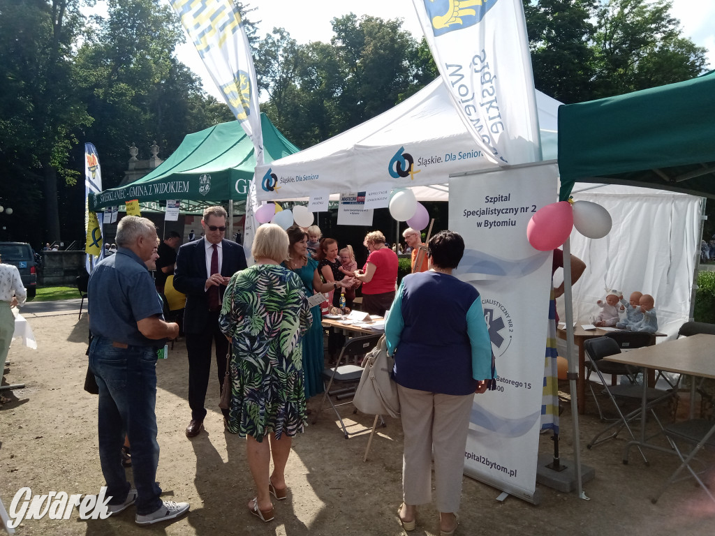 MIasteczko zdrowia w świerklanieckim parku