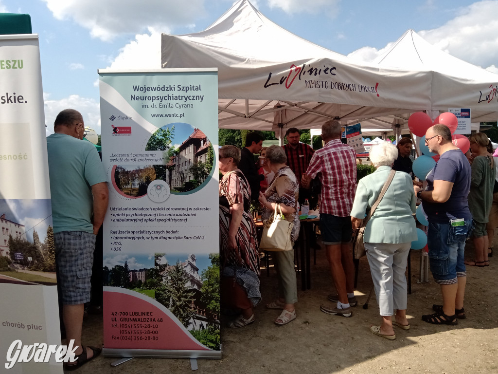 MIasteczko zdrowia w świerklanieckim parku