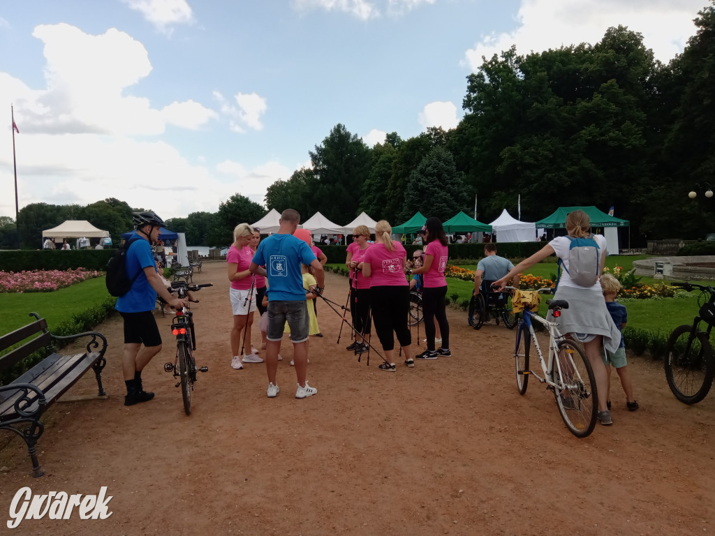 MIasteczko zdrowia w świerklanieckim parku