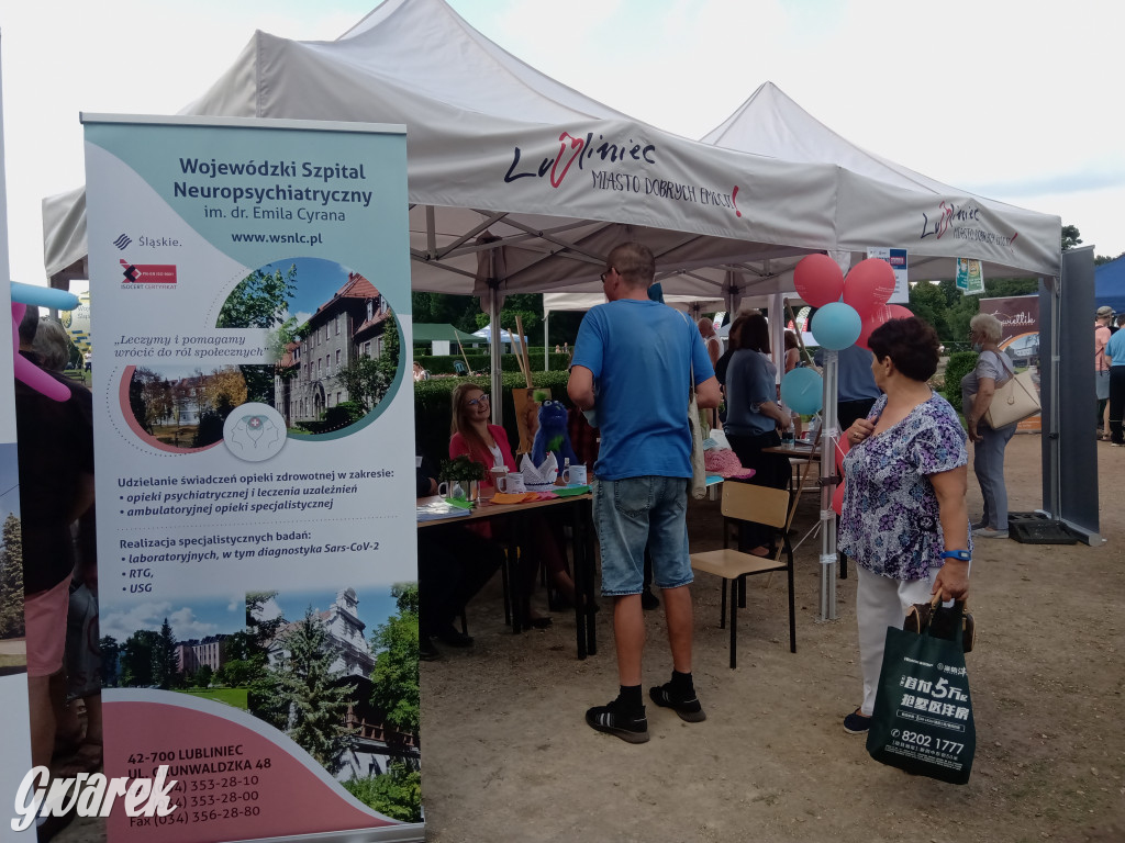 MIasteczko zdrowia w świerklanieckim parku