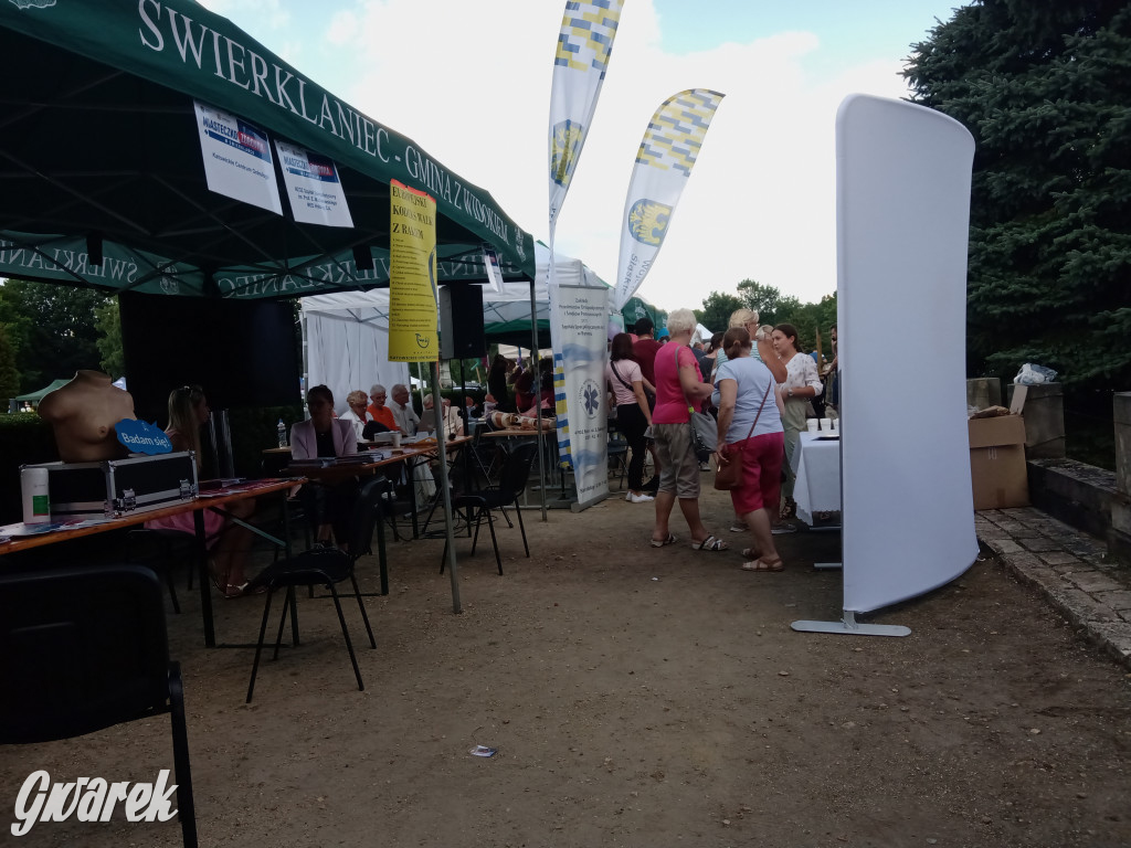 MIasteczko zdrowia w świerklanieckim parku