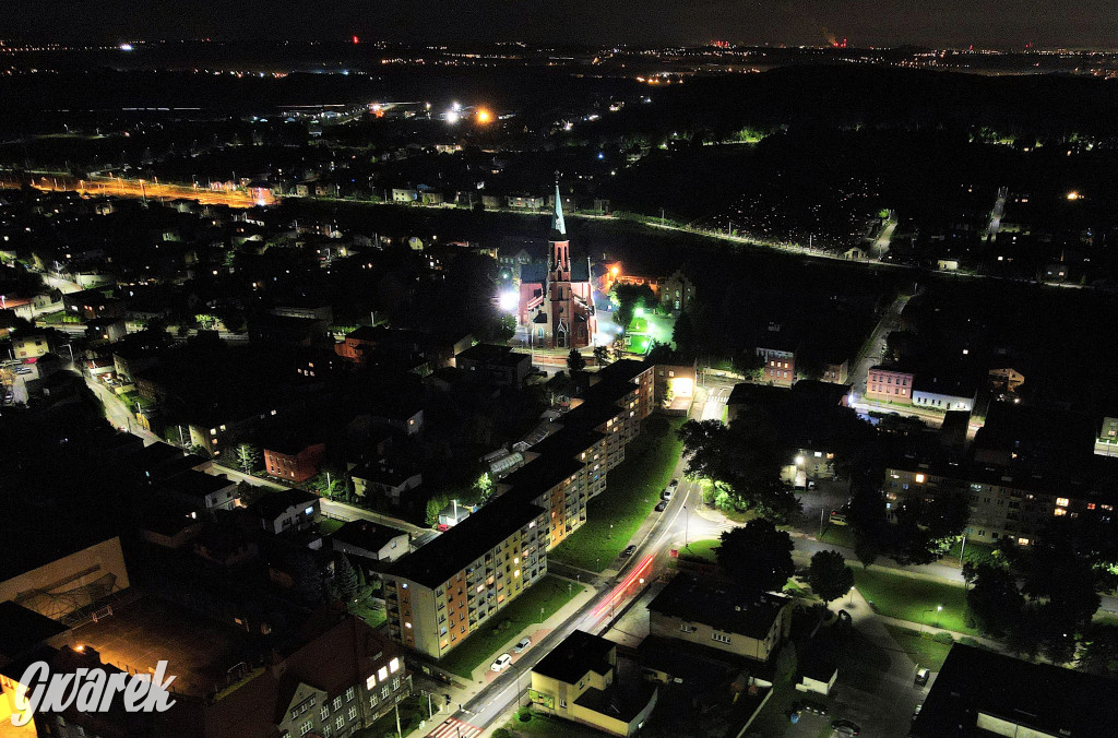 Radzionków nocą, czyli Cidry by night
