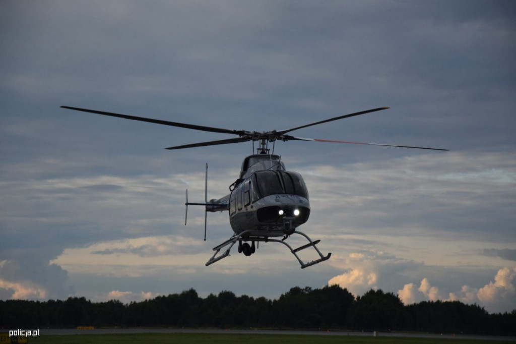 Policyjna akcja na lotnisku w Pyrzowicach