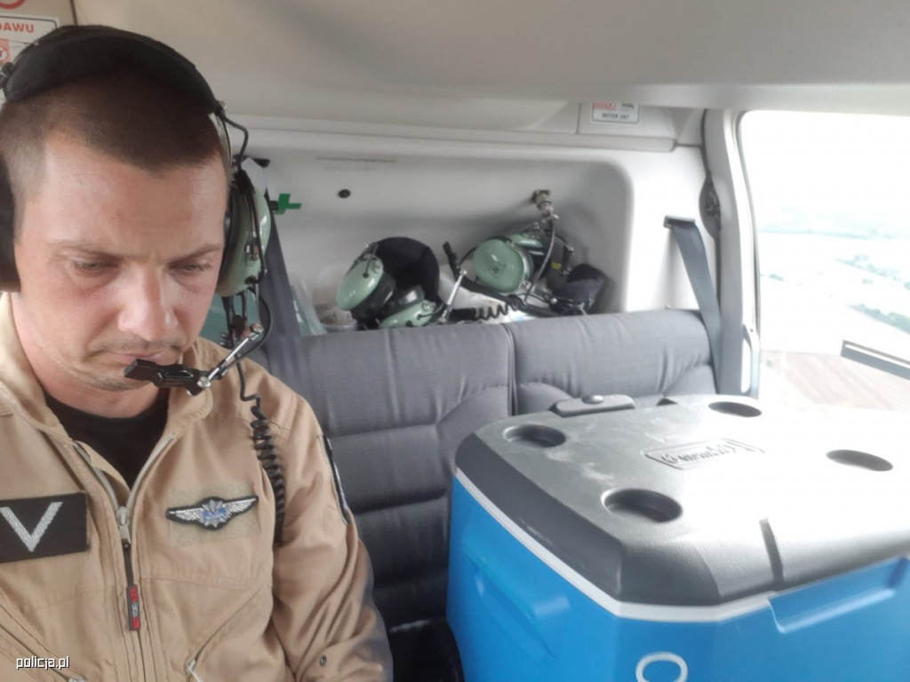 Policyjna akcja na lotnisku w Pyrzowicach