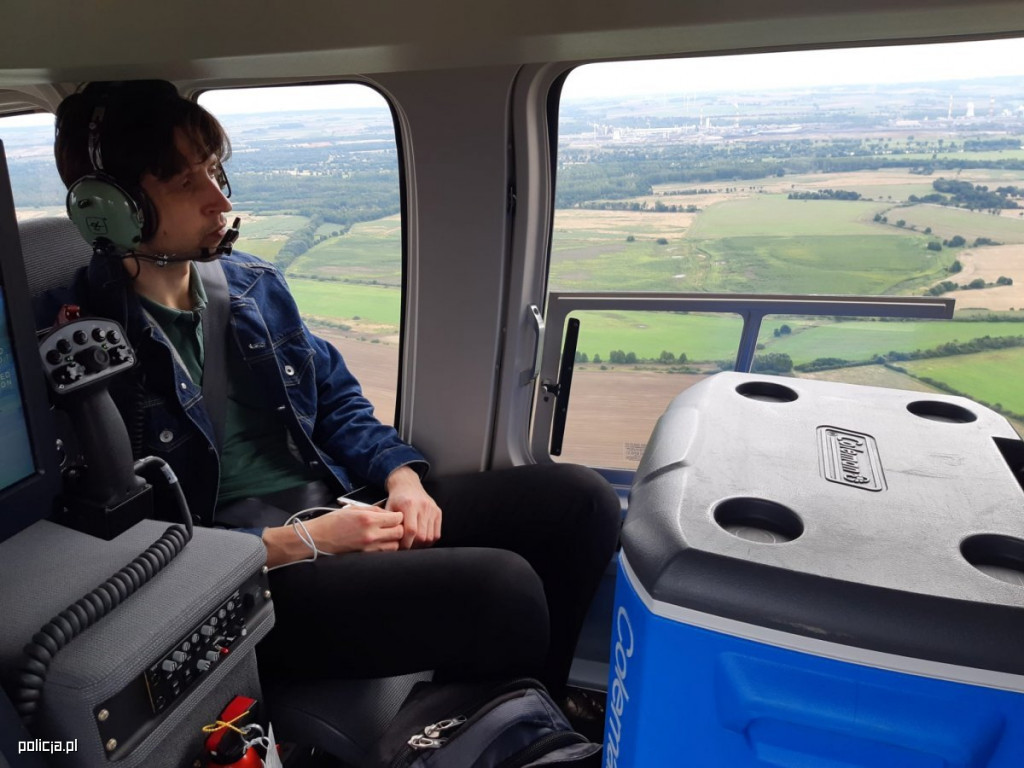 Policyjna akcja na lotnisku w Pyrzowicach