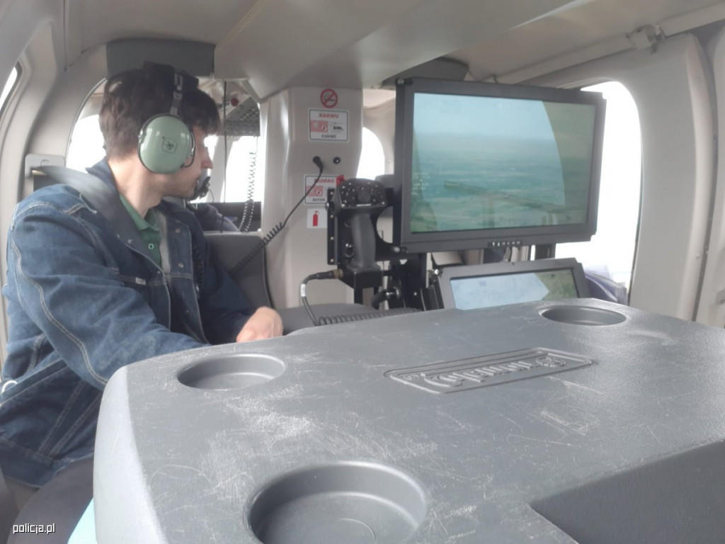 Policyjna akcja na lotnisku w Pyrzowicach