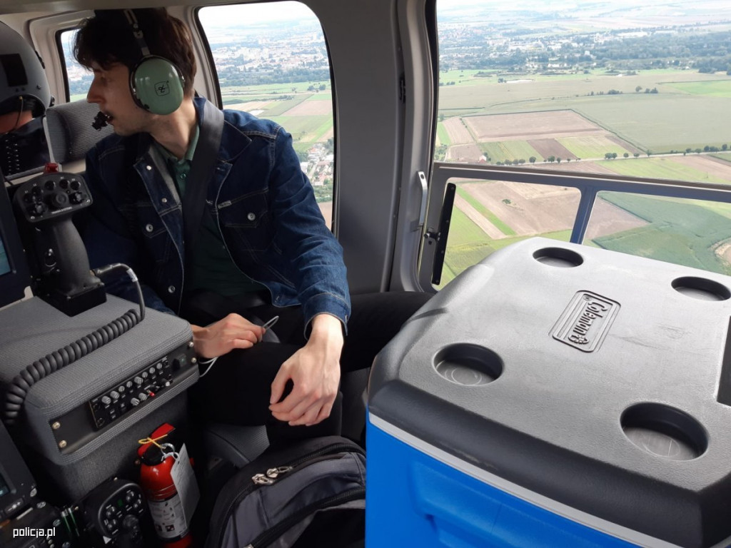 Policyjna akcja na lotnisku w Pyrzowicach