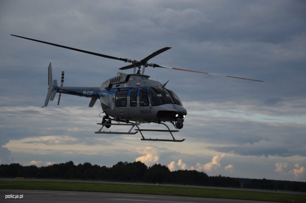 Policyjna akcja na lotnisku w Pyrzowicach