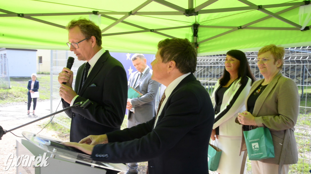 Kalety. Oczyszczalnia ścieków zasilana zieloną energią