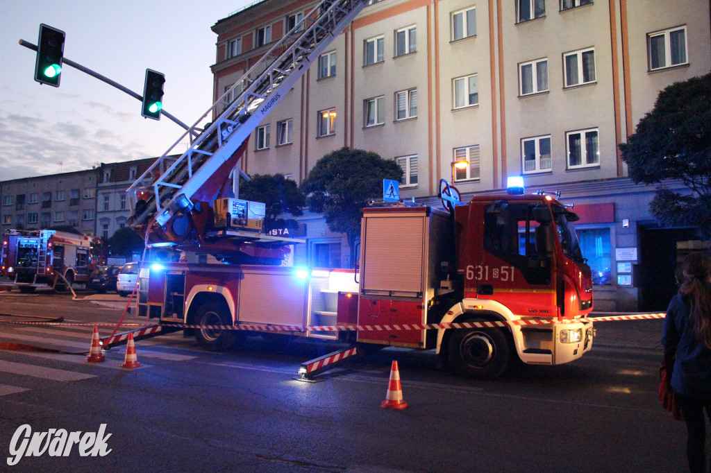 Tarnowskie Góry. Pożar kamienicy, ewakuowano 25 osób