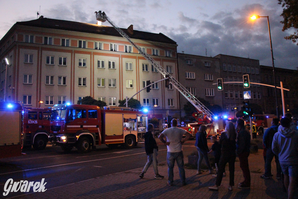 Tarnowskie Góry. Pożar kamienicy, ewakuowano 25 osób