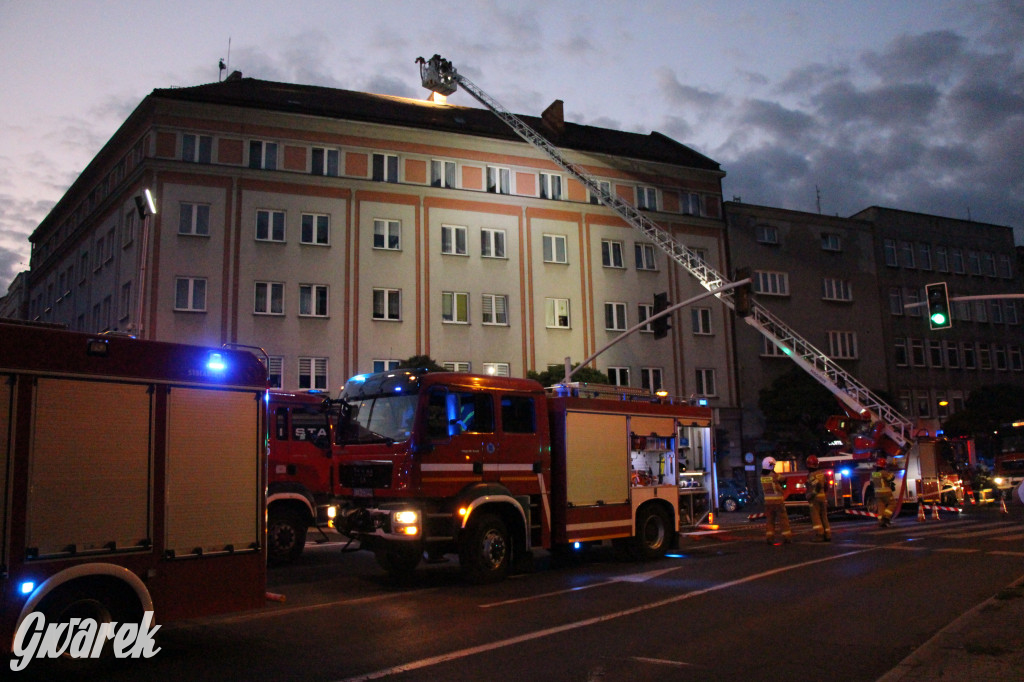 Tarnowskie Góry. Pożar kamienicy, ewakuowano 25 osób