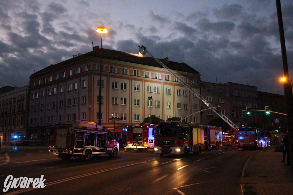 Tarnowskie Góry. Pożar kamienicy, ewakuowano 25 osób