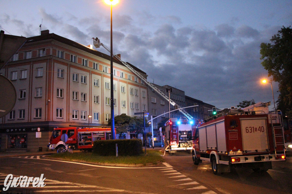 Tarnowskie Góry. Pożar kamienicy, ewakuowano 25 osób