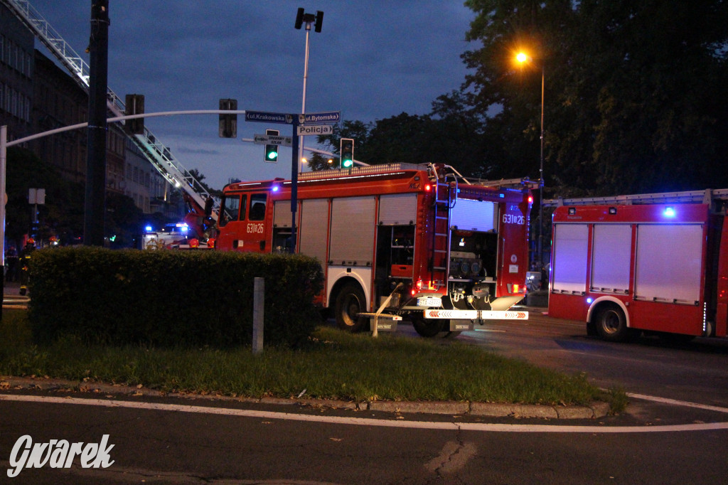 Tarnowskie Góry. Pożar kamienicy, ewakuowano 25 osób