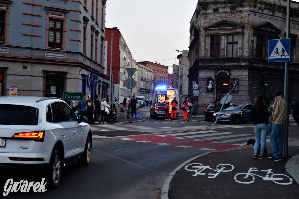 Tarnowskie Góry. Wypadek motocyklisty