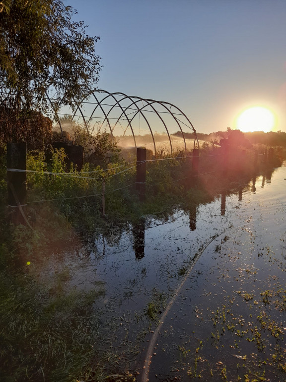 Pożar słomy przy stadninie. Akcja trwała 8 godzin