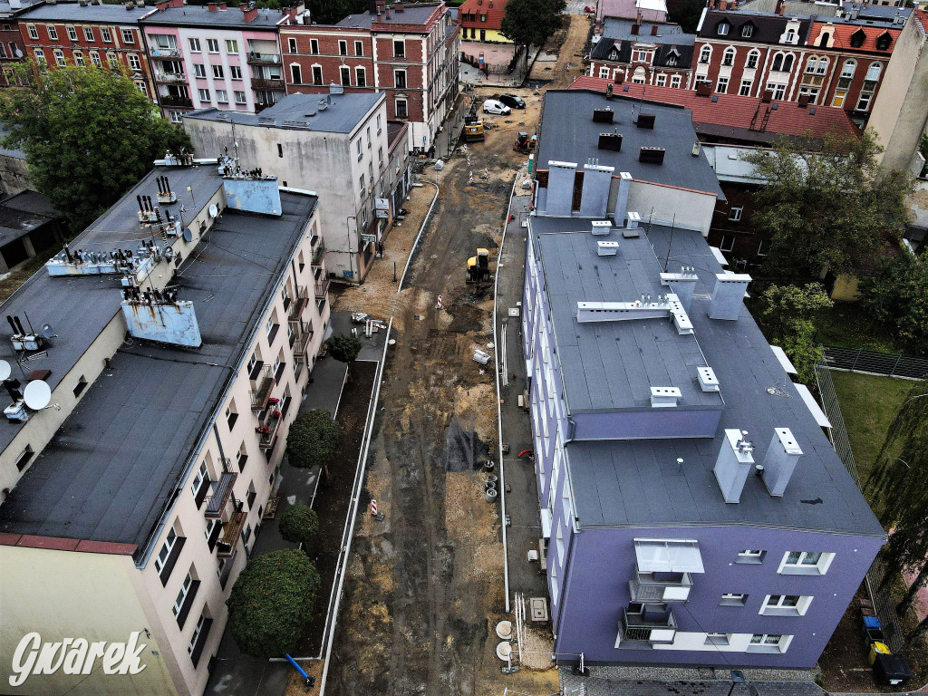 Tarnowskie Góry. Sobieskiego po 3 miesiącach remontu