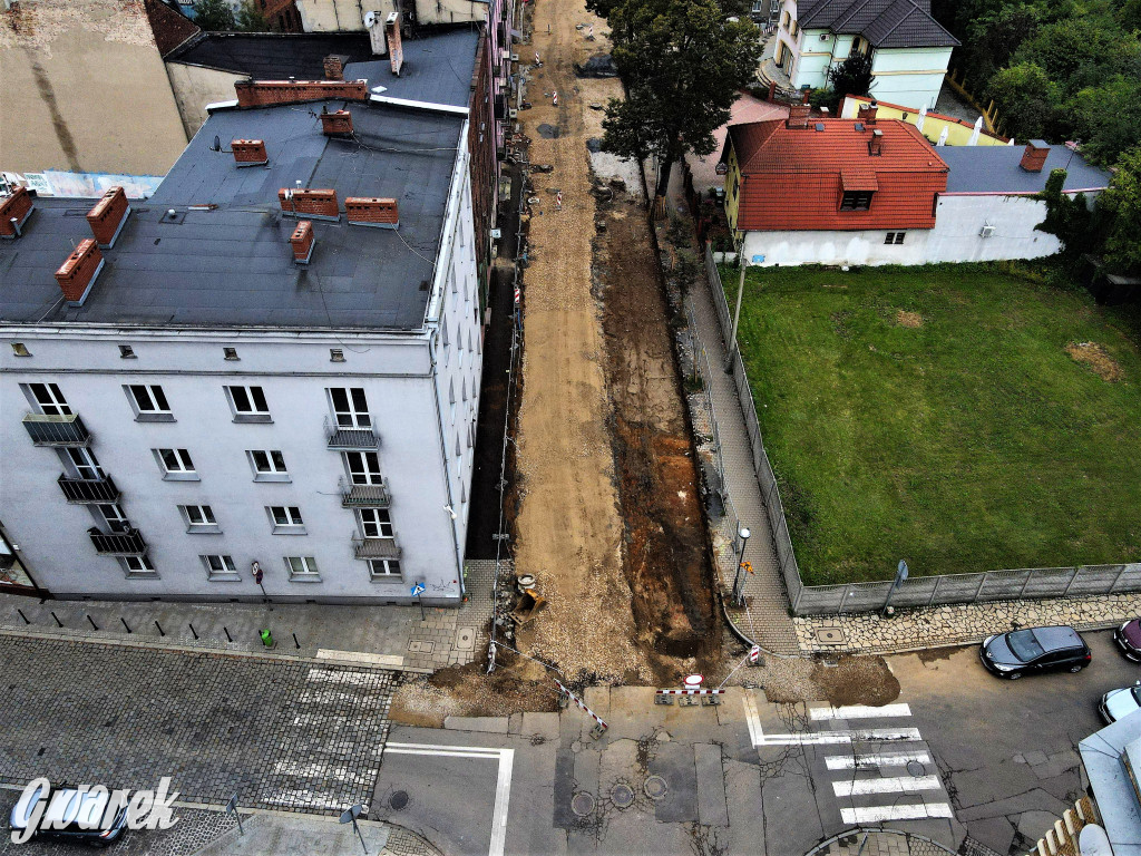 Tarnowskie Góry. Sobieskiego po 3 miesiącach remontu