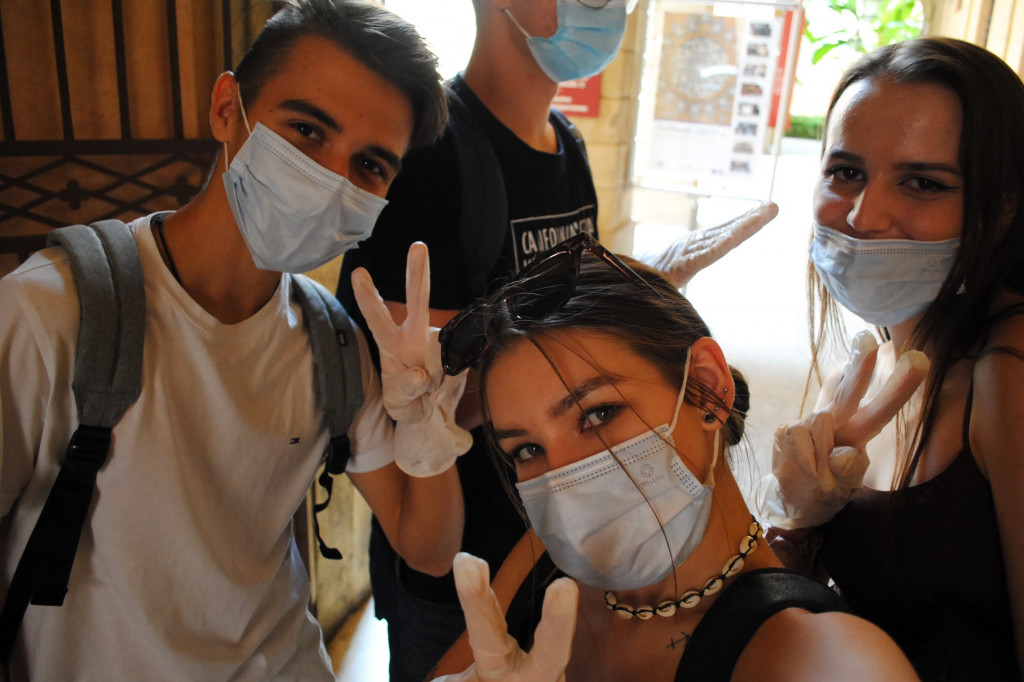 Uczniowie Plastyka w Bolonii