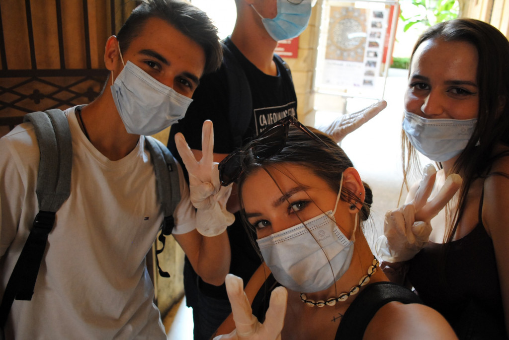 Uczniowie Plastyka w Bolonii