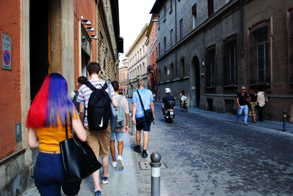 Uczniowie Plastyka w Bolonii