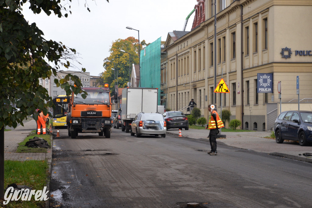 Tarnowskie Góry. Rozkopane i zakorkowane centrum