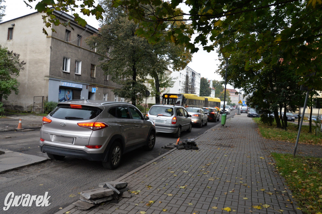 Tarnowskie Góry. Rozkopane i zakorkowane centrum